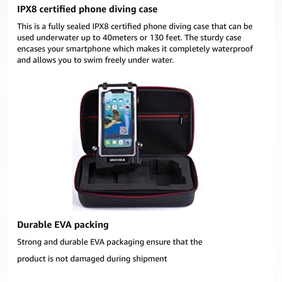 SeaTouch 2 Pro with wide angle lens, macro lens, red filter, and lens adapter - Picture 6 of 16